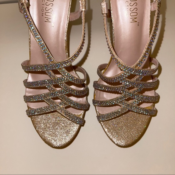 De Blossom Collection Sparkly Heels - Picture 2 of 9